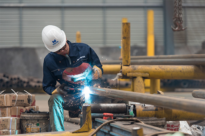 江山网架杆件点焊