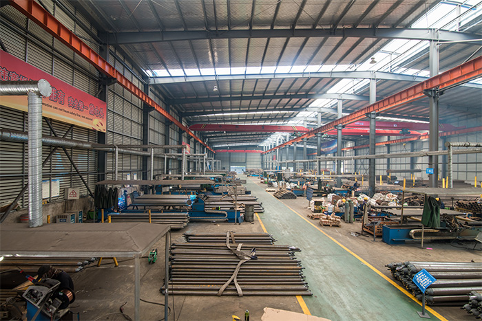 江山网架焊接车间